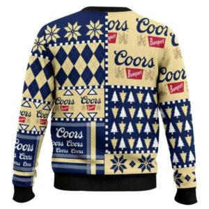 Alternative view of Coors Banquet Suit And Tie Ugly Christmas Sweater
