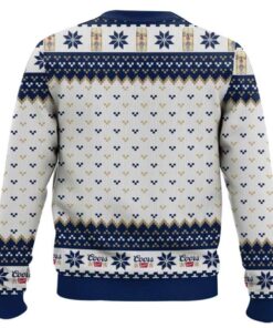 Alternative view of Coors Banquet Titties Funny Ugly Christmas Sweater