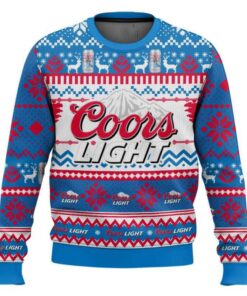Coors Light Christmas Ugly Sweater