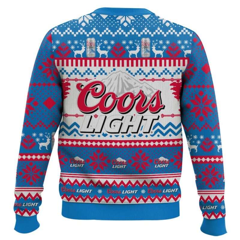 Alternative view of Coors Light Christmas Ugly Sweater