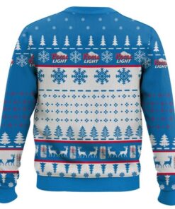 Alternative view of Coors Light Titties Funny Ugly Christmas Sweater