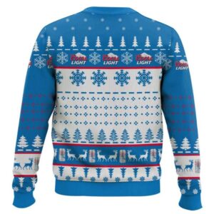 Alternative view of Coors Light Titties Funny Ugly Christmas Sweater