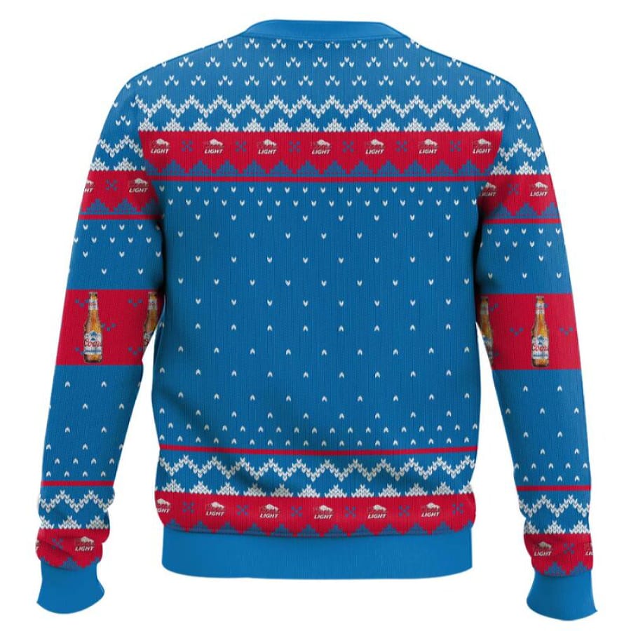 Alternative view of Coors Light Ugly Christmas Sweater