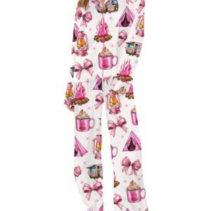 Alternative view of Coquette Camping Pajama Set For Women