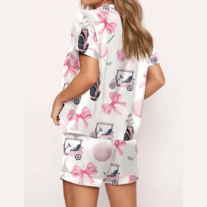 Alternative view of Coquette Golf Satin Pajama Set