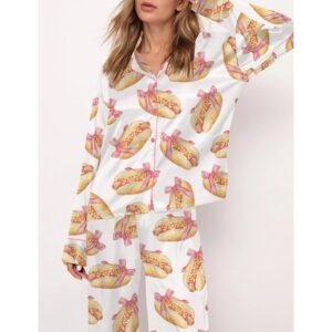 Alternative view of Coquette Hot Dog Pajama Set