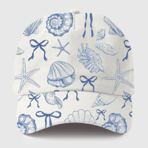 Coquette Seashell Beach Coastal Summer Vibes Hat