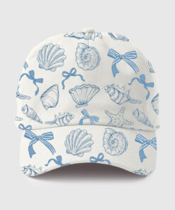 Coquette Seashell Coastal Summer Vibes Hat