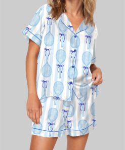 Coquette Tennis Pajama Set For Women
