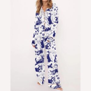 Alternative view of Corgi Mom Pajama Set