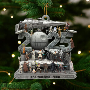 Cosmic Christmas Troop Ornament - Personalized Gifts For Movie Fans 02qhqn130925