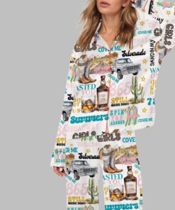 Alternative view of Country Music Pajama Set For Women