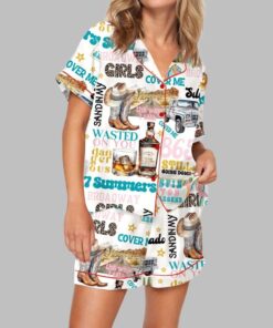 Country Music Pajama Set For Women