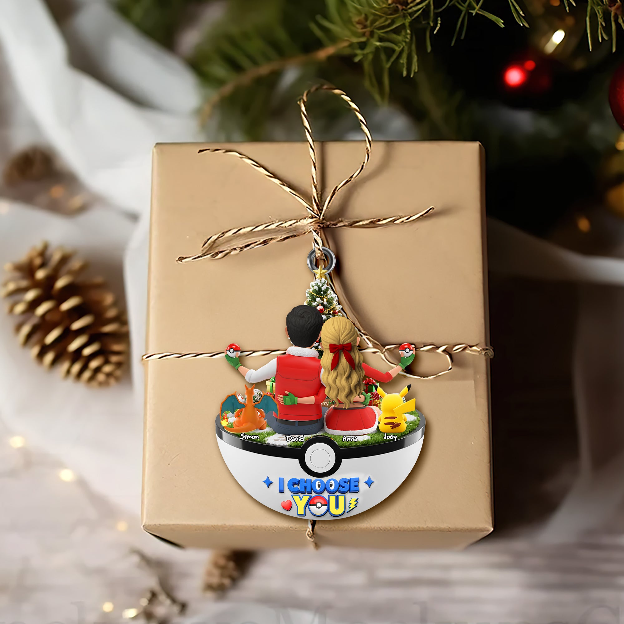Couple I Choose You Ornament - Personalized Gifts For Couple 03ohlu071025 - Image 4
