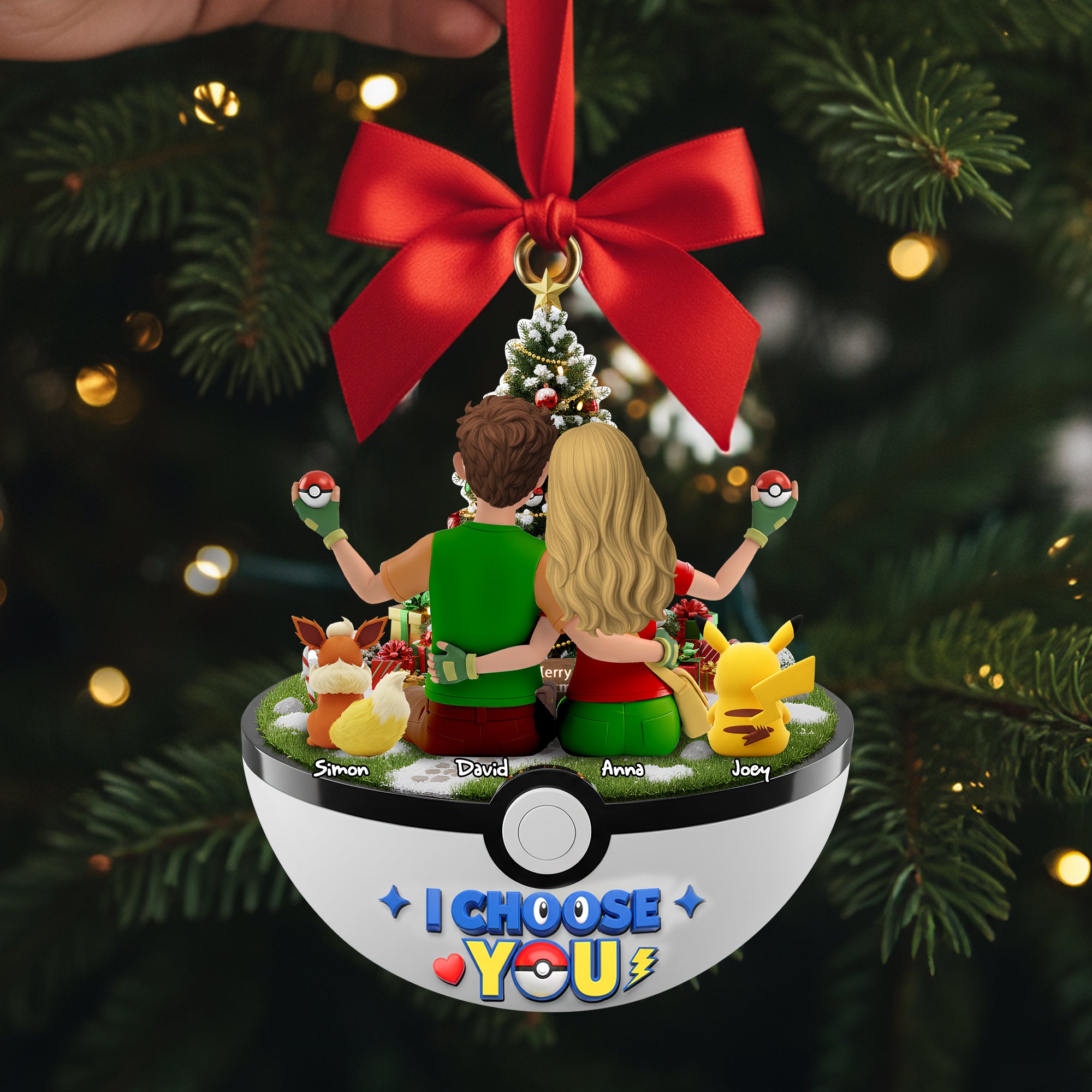 Couple I Choose You Ornament - Personalized Gifts For Couple 03ohlu071025