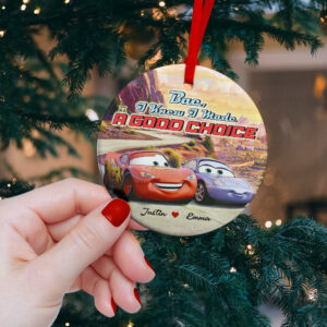 Couple I Made A Good Choice 01tohn291123 Personalized Ceramic Ornament LMQN