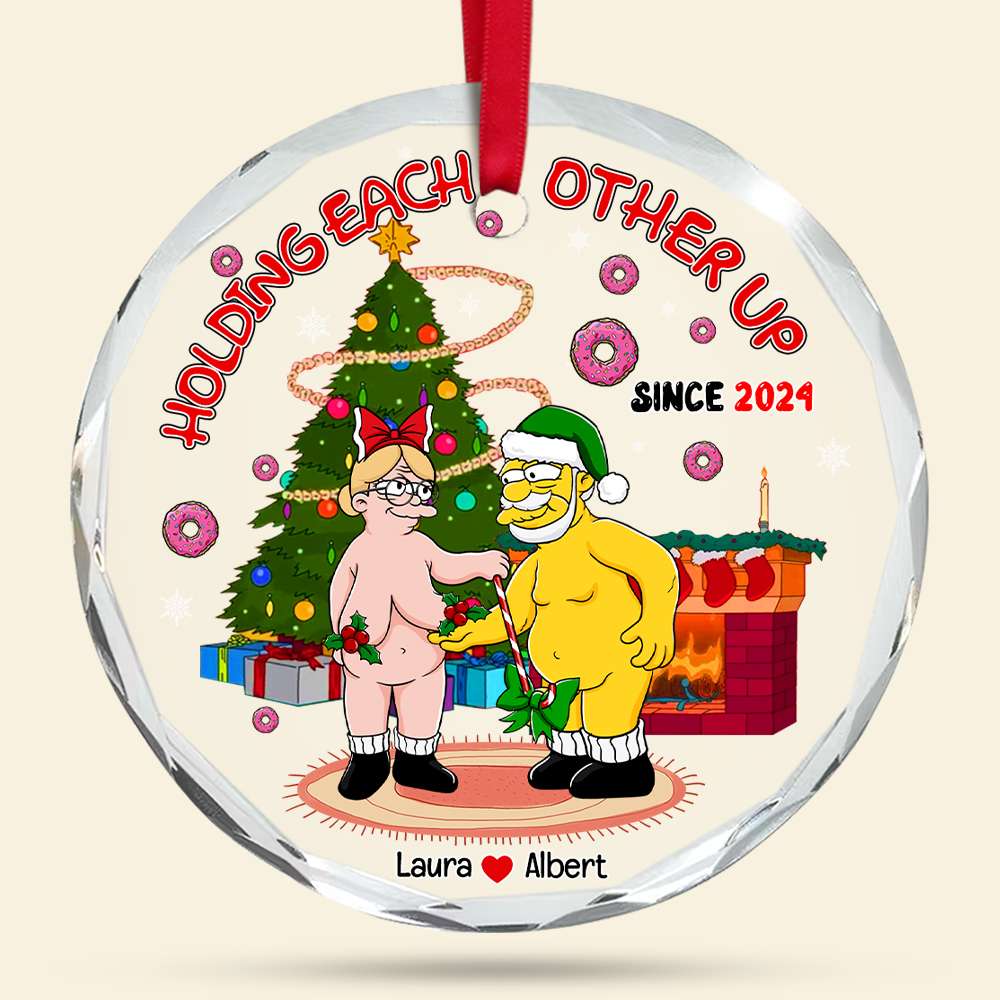 Couple Ornament - Naughty Couple - Personalized Anniversary Gifts For Couple - Image 5