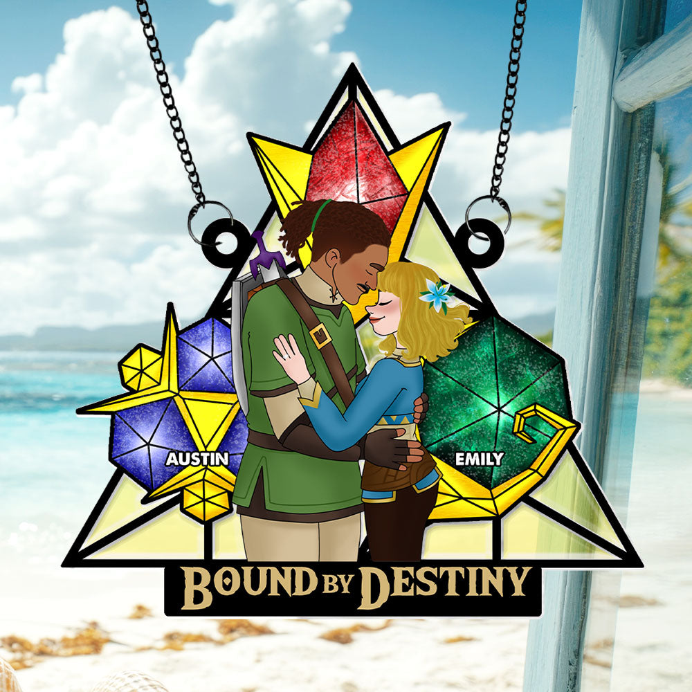 Couple Suncatcher Ornaments - Personalized Gifts 03ohti110225hg - Image 4