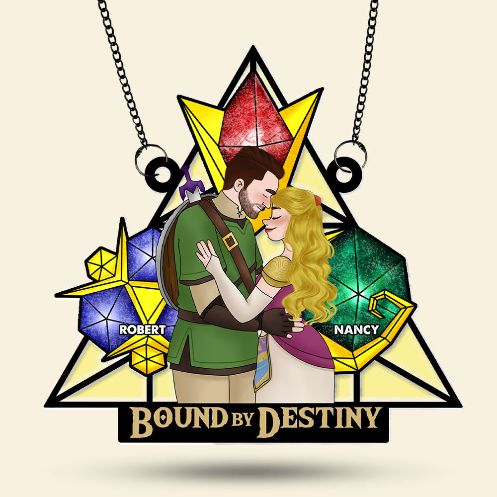 Couple Suncatcher Ornaments - Personalized Gifts 03ohti110225hg - Image 3