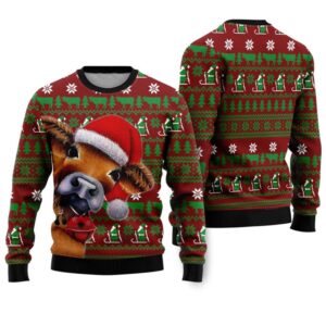 Cow Ugly Christmas Sweater - Grishko.com