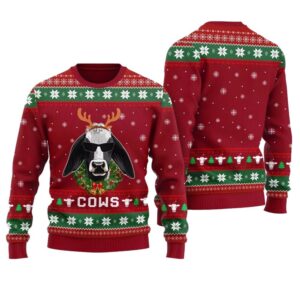 Cow Ugly Holiday Sweater - Grishko.com