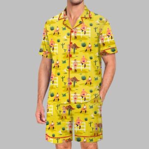 Cowboys Are Too Hot For Jeans Pride Month Love Is Love Print Pajama Set