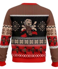 Alternative view of Crawling Freddy Krueger Ugly Christmas Sweater