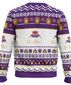Alternative view of Crown Royal Happiest Drink Ugly Christmas Sweater