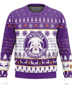 Crown Royal Titties Funny Ugly Sweater