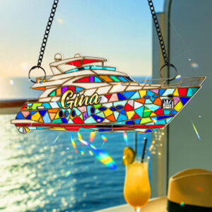 Cruise Suncatcher Ornament Personalized Gifts for Cruise Lovers 02PGDT300725
