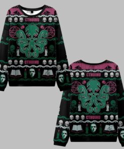 Cthulhu Cthulhu Ugly Sweater 2025 Christmas 