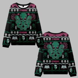 Cthulhu Cthulhu Ugly Sweater 2025 Christmas - Grishko.com