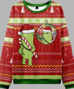 Cucumber Funny Ugly Christmas Sweater