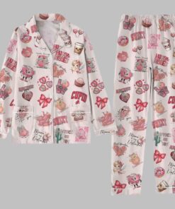 Alternative view of Cupids Coquette Bow Valentine Day Pajama Set