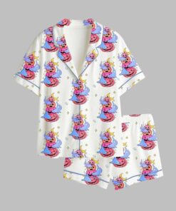 Curious Halloween Sharks Pajama Set