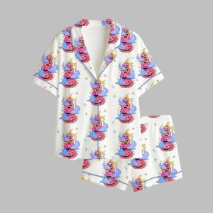 Curious Halloween Sharks Pajama Set