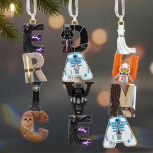 Custom Alphabet Letter Ornament Personalized Christmas Gifts 05kimg281025