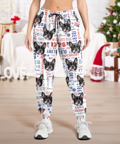 Alternative view of Custom Dog Face America Freedom 4th Of July Sweatpants For Dog Lovers