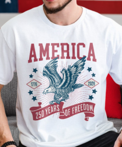 Custom Dog Photo America 250th Anniversary Eagle Bright Shirt