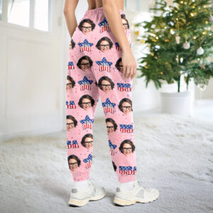 Alternative view of Custom Face Celebrate 250 Years America Anniversary 250th Independence Day Sweatpants CH07 899748
