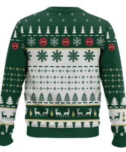 Alternative view of Custom Name Jameson Titties Funny Ugly Sweater