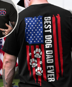 Custom Name USA Semiquincentennial America 250 Back & Front Shirt