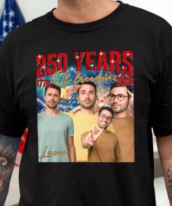 Custom Photo 250 Years Of Freedom Shirt