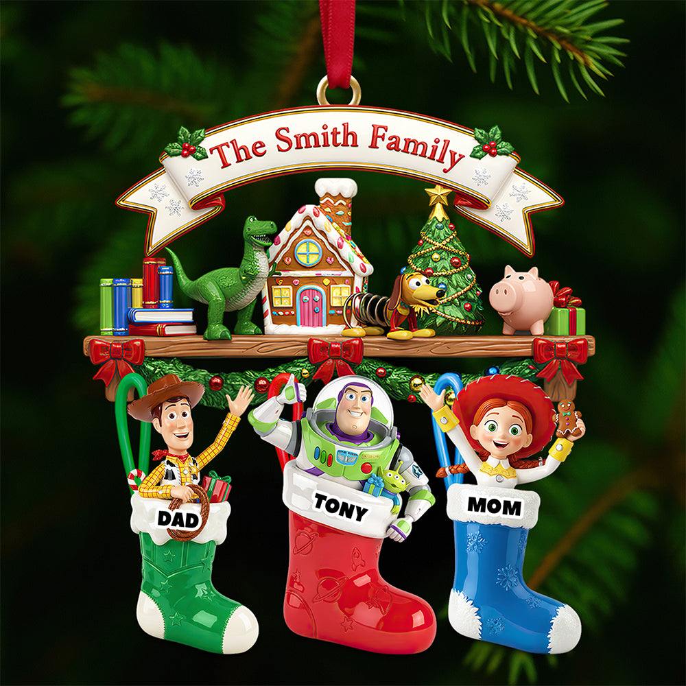 Cute Animated Characters Ornament Personalized Christmas Gifts For Family 03hudt051125