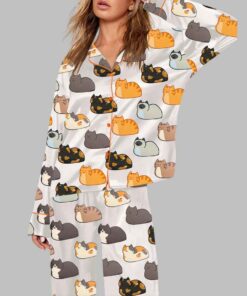 Cute Cat Pajama Set