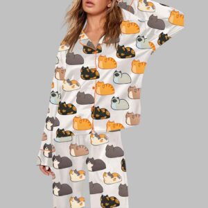 Cute Cat Pajama Set