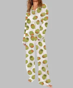 Alternative view of Cute Olives Pajama Set