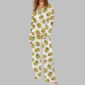 Alternative view of Cute Olives Pajama Set