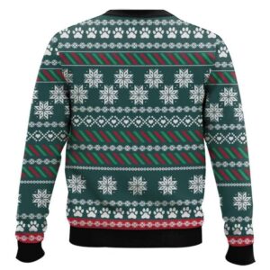 Alternative view of Cute Pug Santa Paws Ugly Christmas Sweater