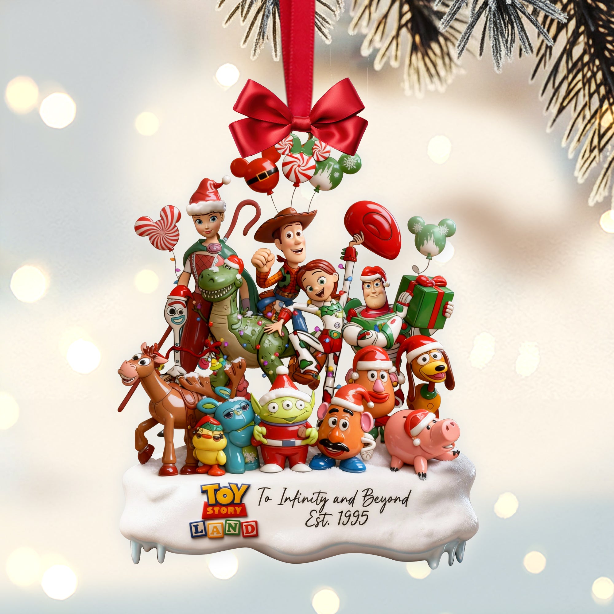 Cute Toy Gang Anniversary Ornament - Christmas Gifts For Movie Fans 02QHLU141025 - Image 3